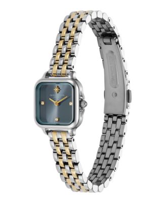 Women's Grosvenor Mini Two-Tone Bracelet Watch, 20mm