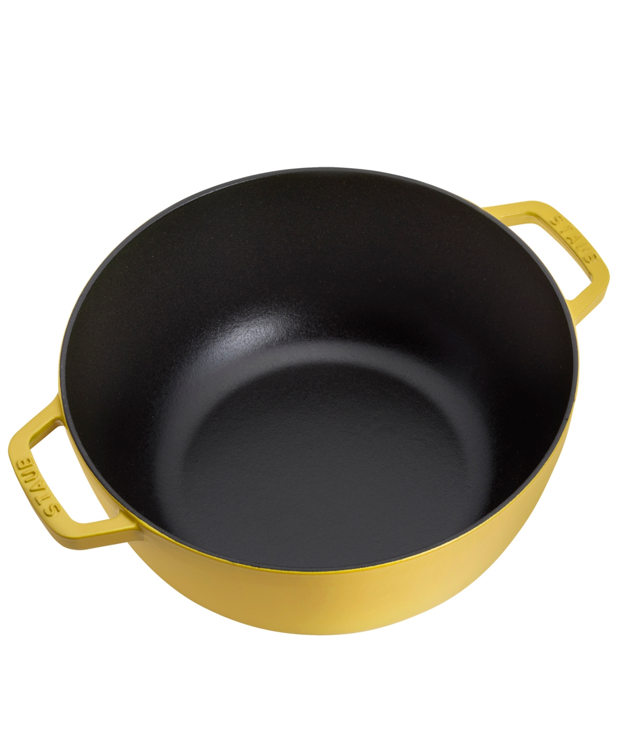 Staub Enameled Cast Iron 5 Qt. Essential French Oven In Citron