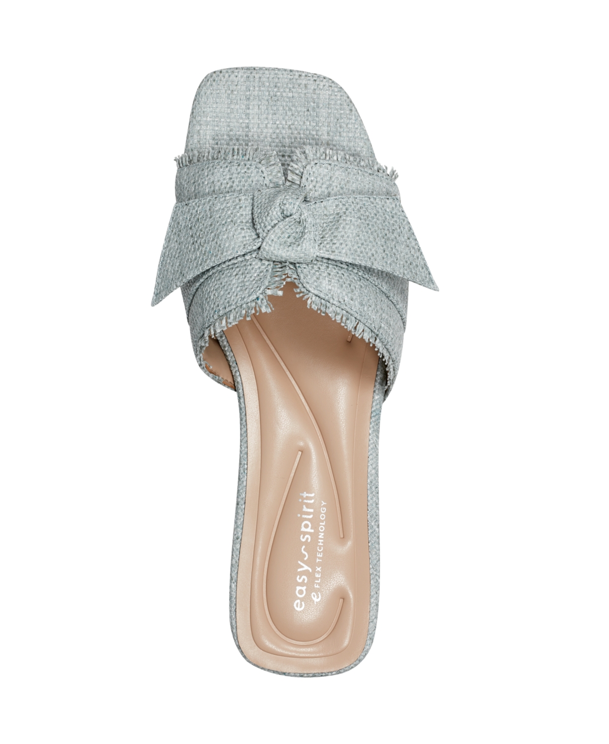 EASY SPIRIT WOMEN'S GIRLY EFLEX KNOTTED BOW DRESS SANDALS 