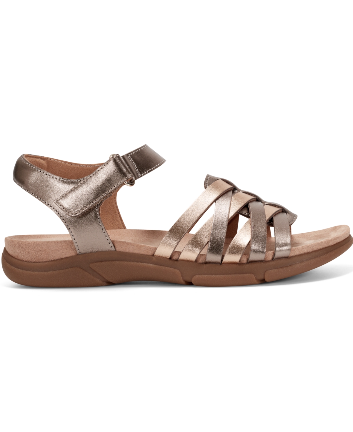 EASY SPIRIT WOMEN'S MARLENE WOVEN FLAT SANDALS 