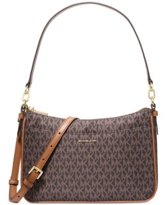 Michael Kors Jet Set Small Top Zip Pochette Crossbody - Macy's