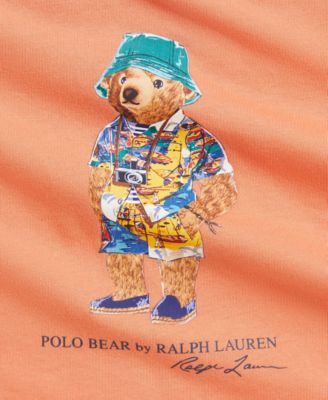 Baby Boys Polo Bear Tee & French Terry Short Set