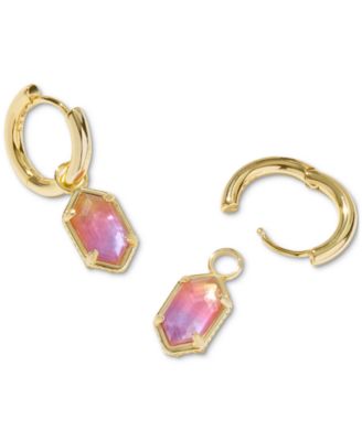 14k Gold-Plated Hallie Huggie Earrings