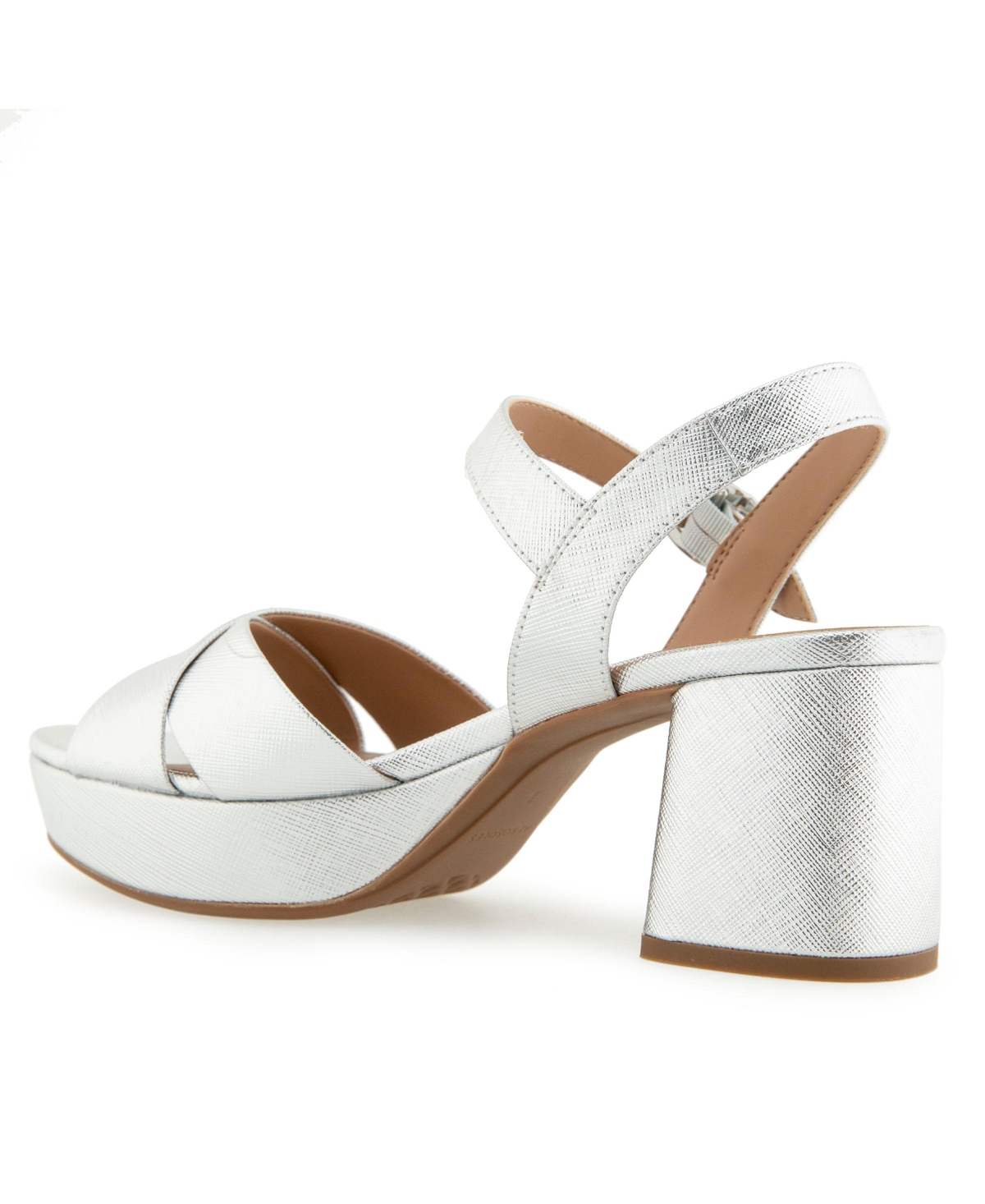 AEROSOLES WOMEN'S COSMOS ROUND TOE PLATFORM SANDALS 