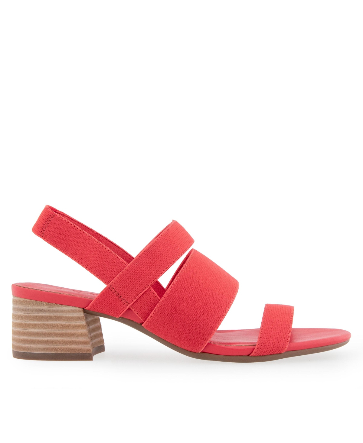AEROSOLES WOMEN'S CHARA ROUND TOE SLINGBACK SANDALS 