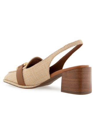 Women's Allure Almond Toe Slingback Heels