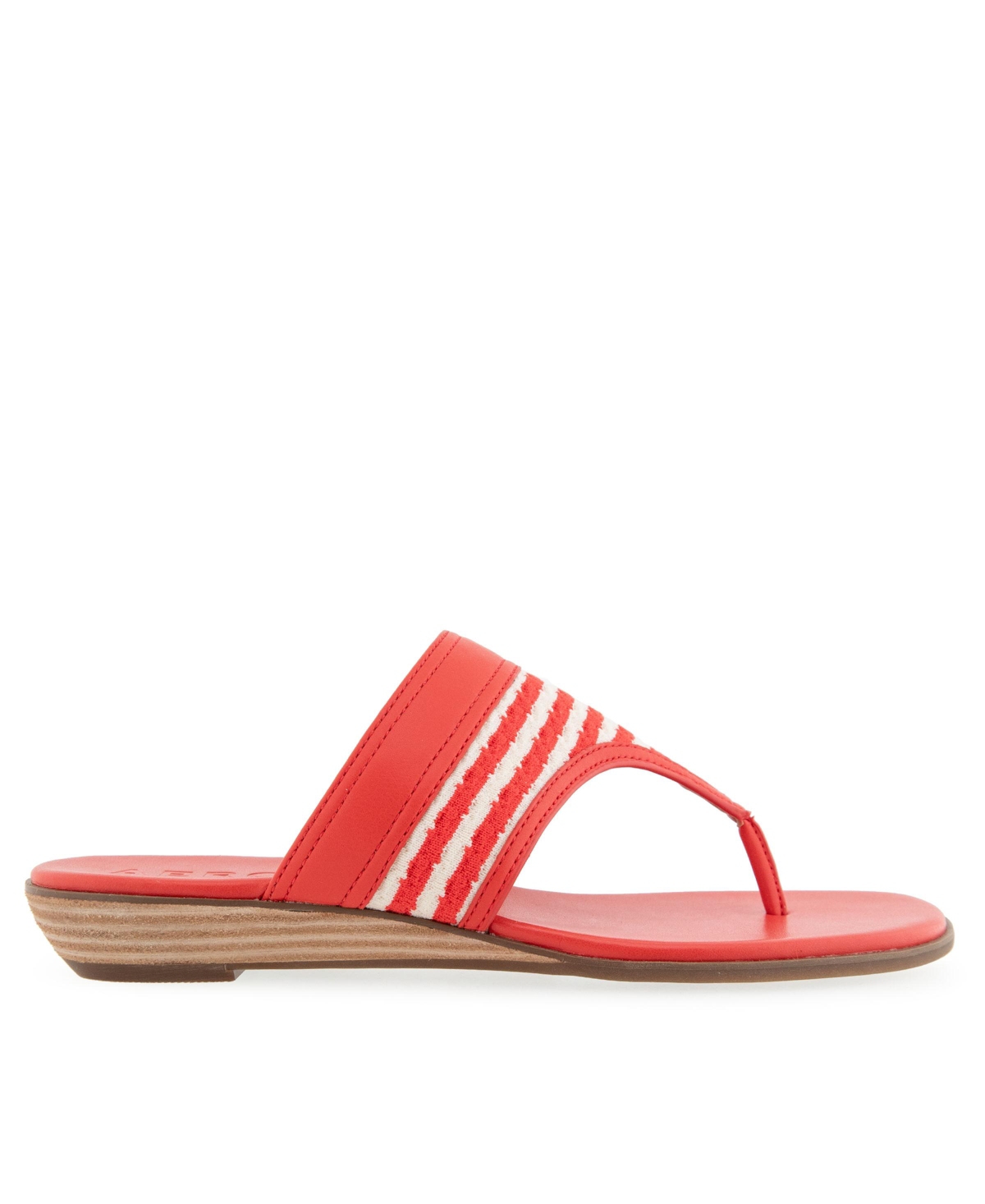 AEROSOLES WOMEN'S GESA ROUND TOE THONG SANDALS 