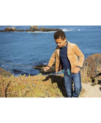 Baby Boys V-Neck Cable Sweater Vest