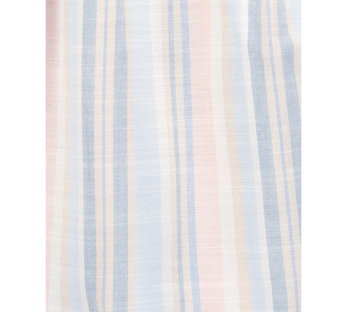 Carter's Baby Girls Striped Flutter-sleeve Dress In Open