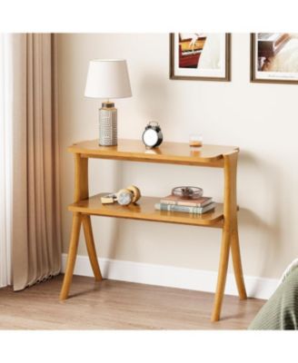 Narrow Side Table Set for Living Room