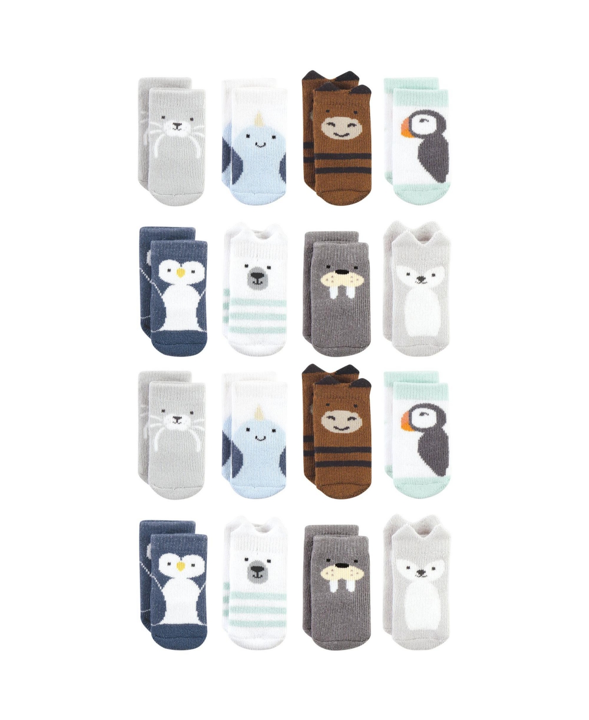 Hudson Baby Boys Gentle Cotton-Blend Newborn & Terry Footwear
