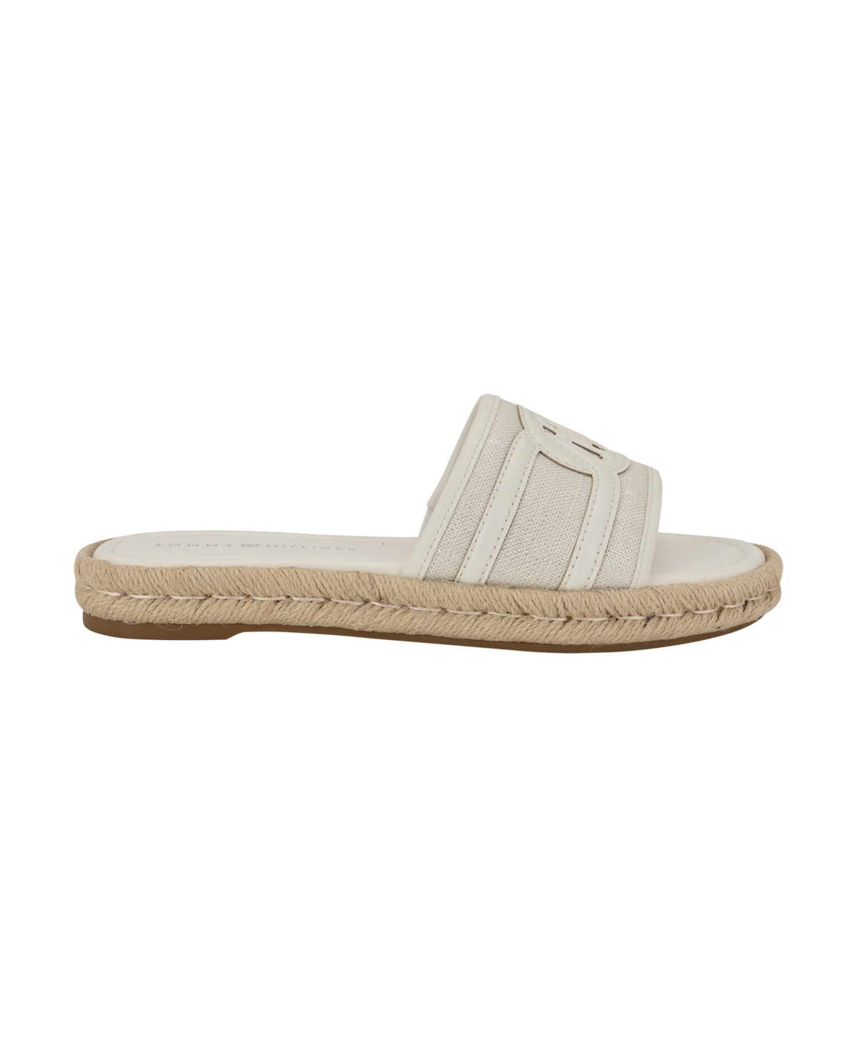 TOMMY HILFIGER WOMEN'S HADJEA ESPADRILLE SLIP-ON FLAT SANDALS 