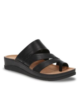Baretraps Women's Fresha Toe Loop Wedge Sandals Macy's