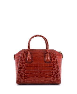 Small Antigona Bag Embossed Leather