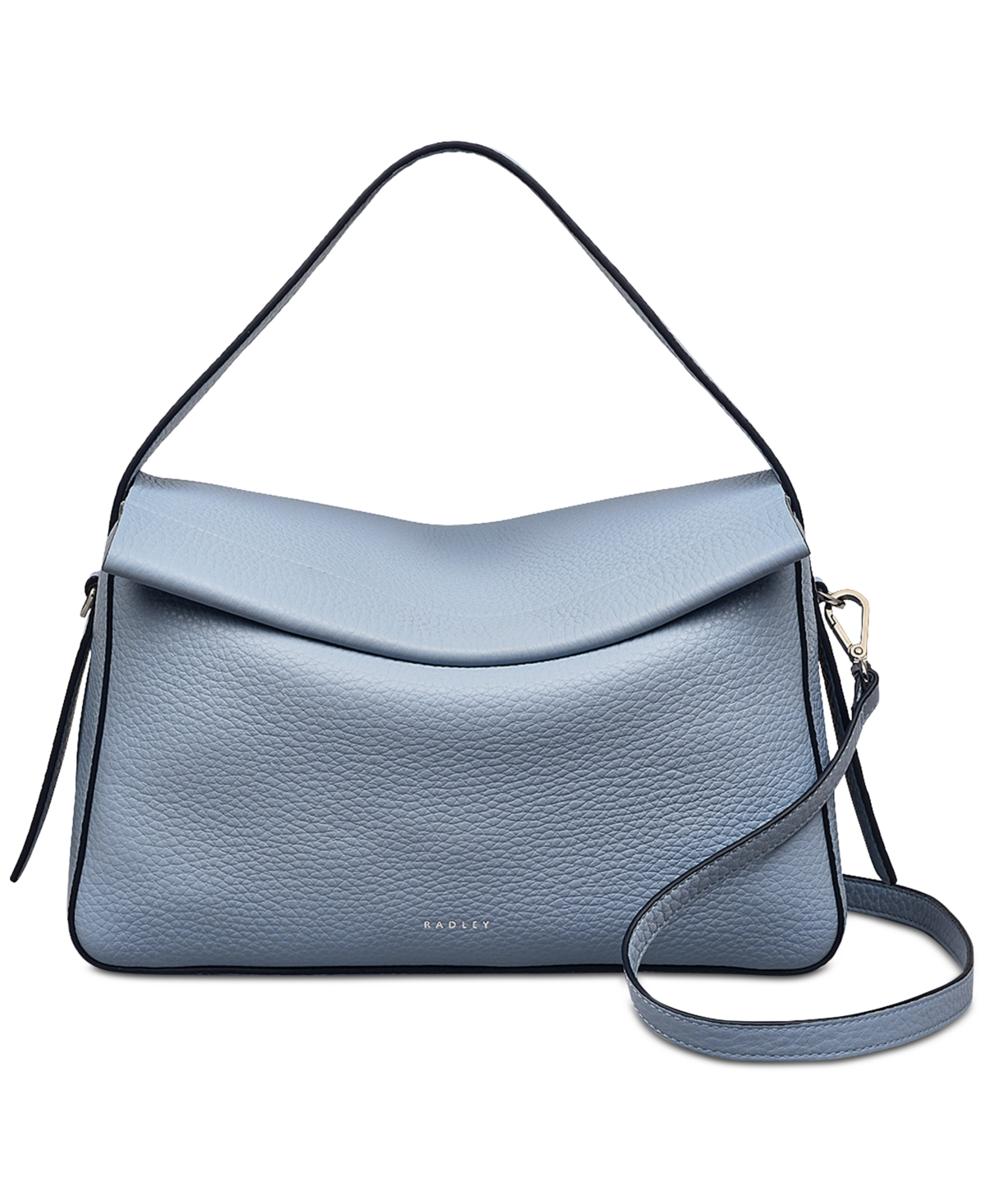 RADLEY LONDON DE BEAUVOIR LEATHER ZIP TOP GRAB BAG 