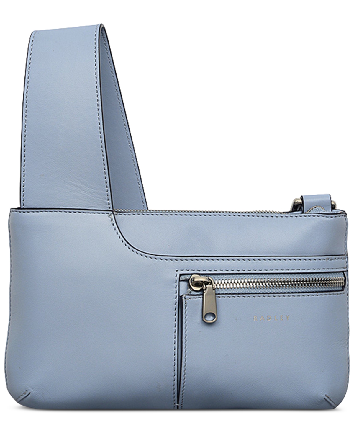 Pockets Icon Mini Zip Top Crossbody Bag - Pecan