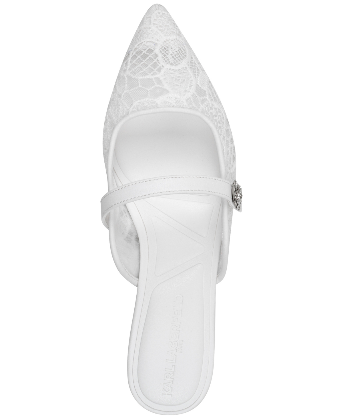 KARL LAGERFELD WOMEN'S VADYN POINTED-TOE FLATS 