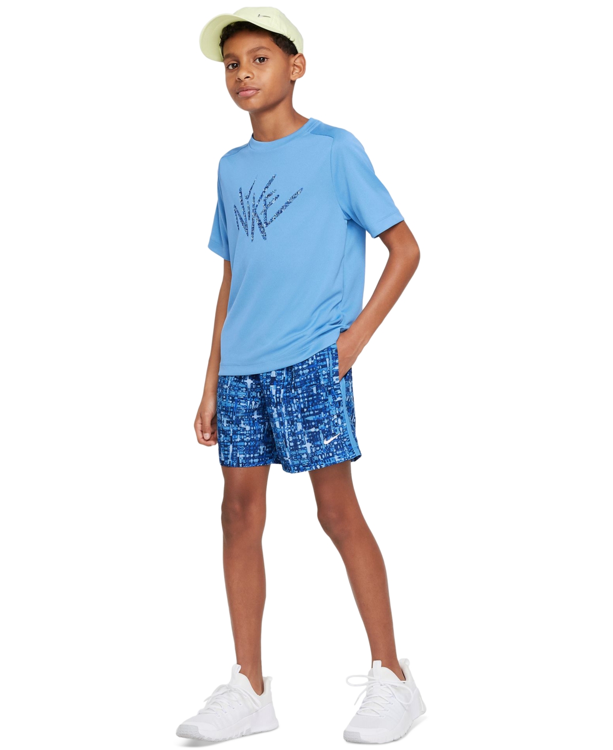 Nike Big Boys Dri-fit Printed Shorts