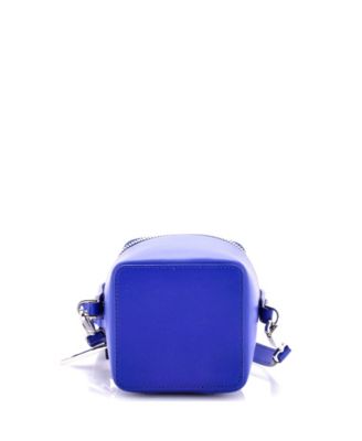 Micro Top Handle Crossbody Bag Leather