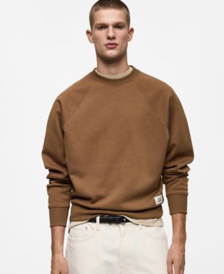 MANGO - Men's EU Relaxed Fit Sweatshirt