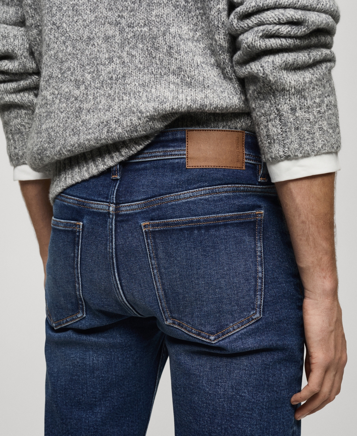 Mango Men's Slim-Fit Jan Jeans