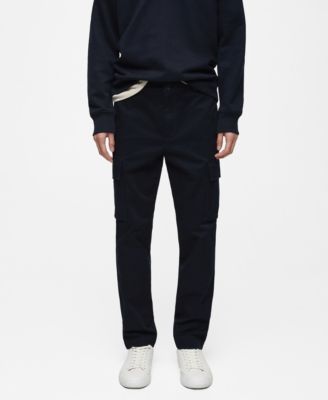 MANGO - Men's EU Regular Fit Cotton Cargo Pants