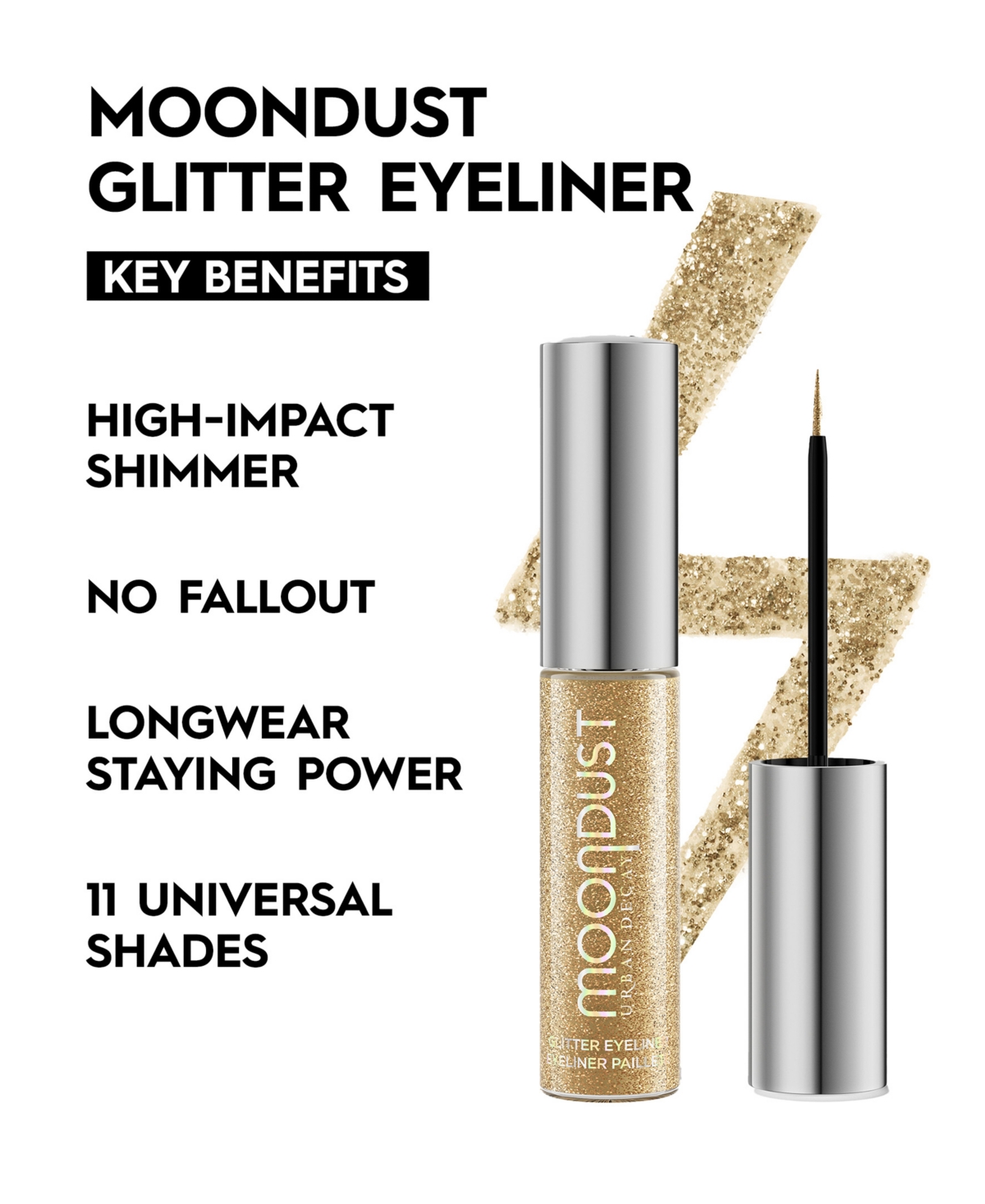 URBAN DECAY MOONDUST GLITTER EYELINER 