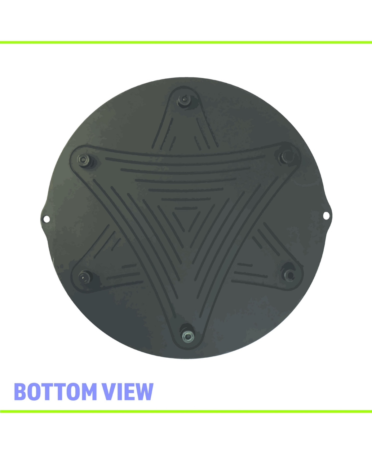 Bintiva Active Floor Seat - Blue and Purple