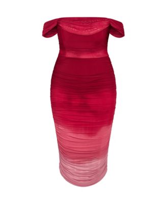 Plus Size Alyssa Print Maxi Dress