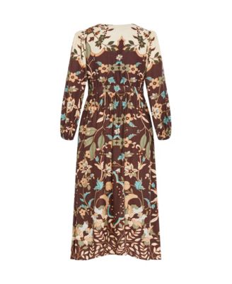 Women's Florence Placement Maxi Dress