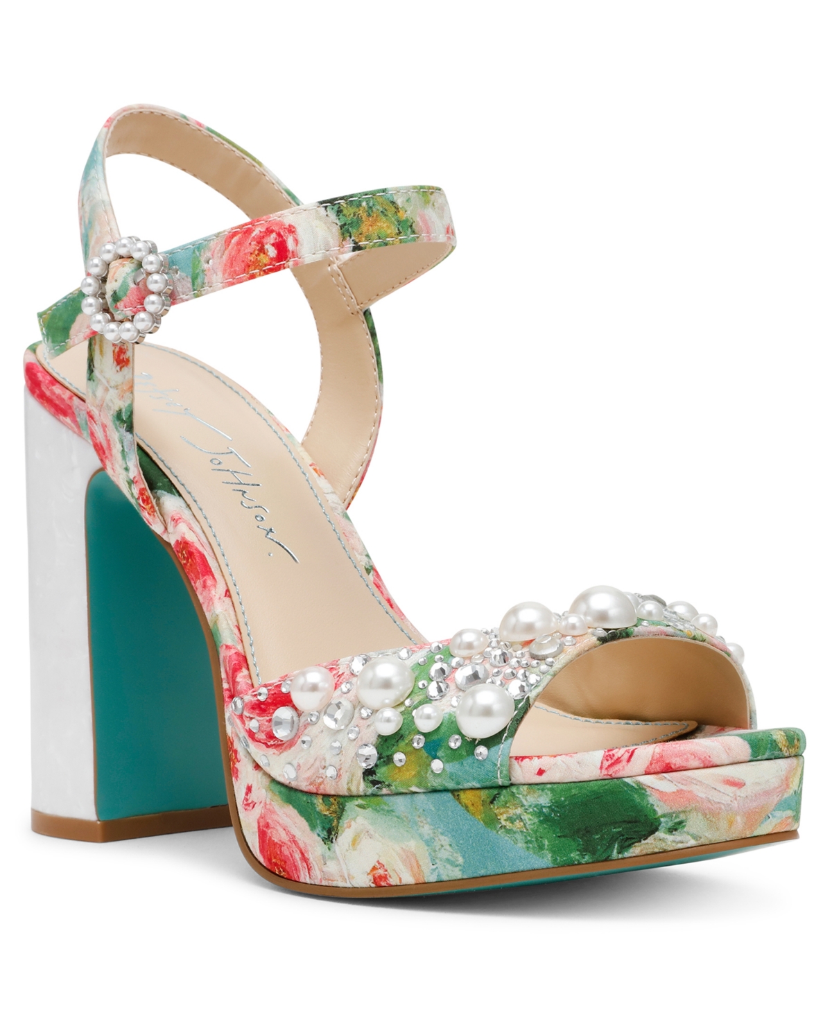 BETSEY JOHNSON AVIAN PLATFORM DRESS SANDALS 