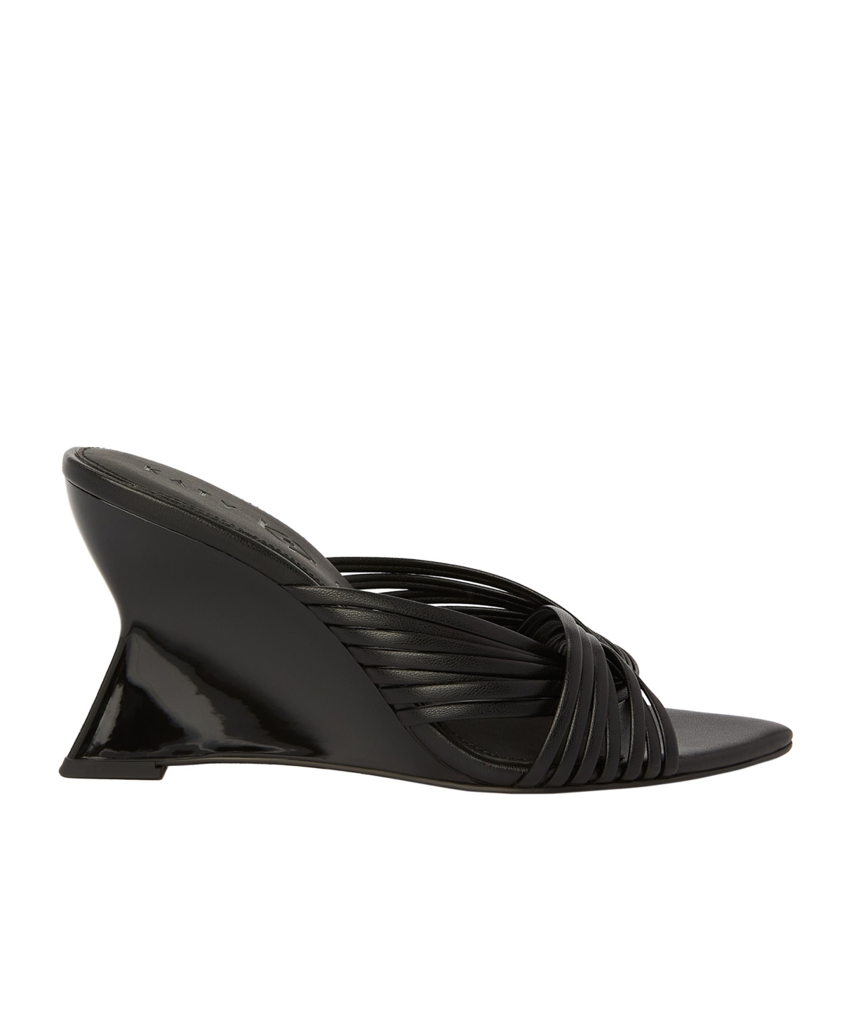Katy Perry The Trendygurl Wedge Sandal In Black
