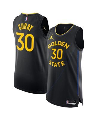 Jordan - Men's Stephen Curry Black Golden State Warriors 2024/25 Authentic Jersey - Statement Edition