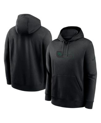 Nike - Men's Black Jacksonville Jaguars Edge French Terry Club Pullover Hoodie