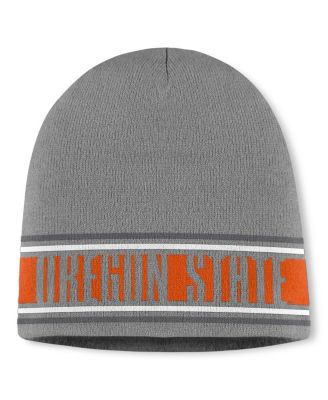 Top of the World - Men's Gray Oregon State Beavers Jace Knit Beanie