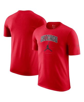 Jordan - Men's and Women's Red Chicago Bulls Essential Cities T-Shirt