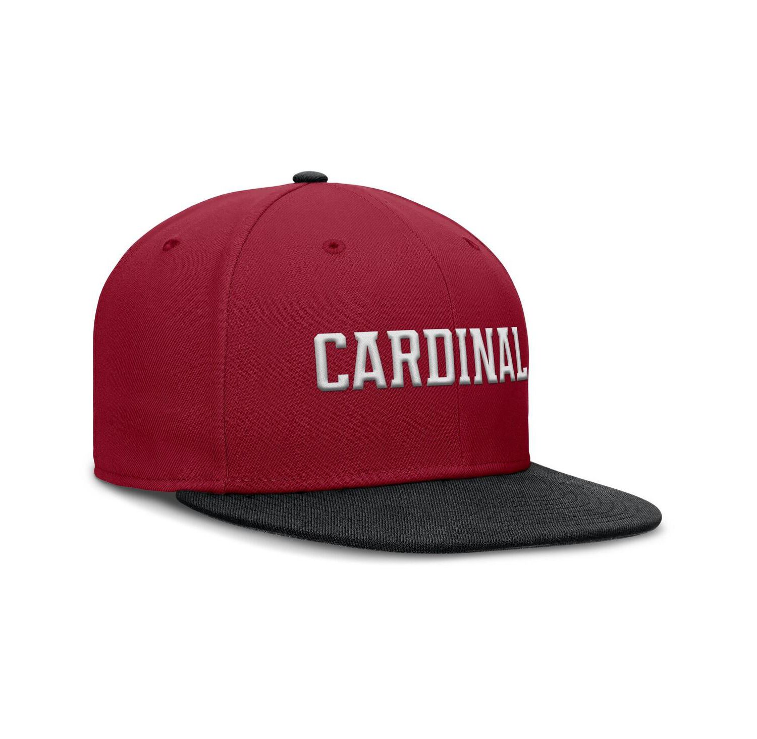 Men's Cardinal/Black Stanford Cardinal Two-Tone Primetime Performance Fitted Hat