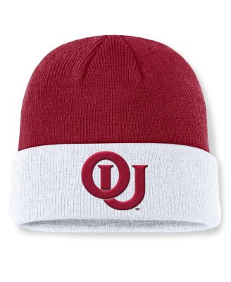 Nike - Men's Crimson/White Oklahoma Sooners Legacy Terra Cuffed Knit Hat