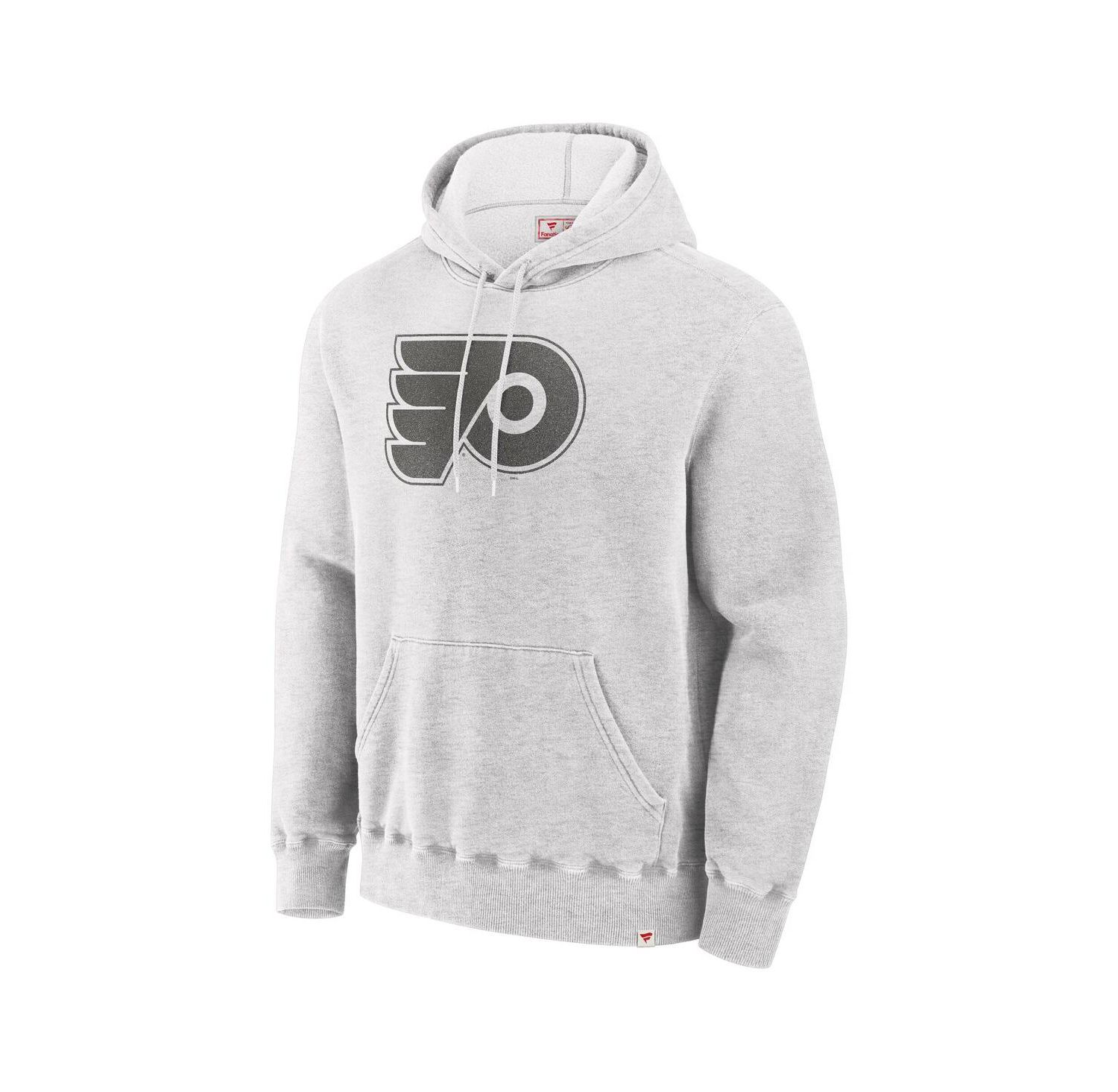 Men's Cream Philadelphia Flyers Made in Canada Pullover Hoodie