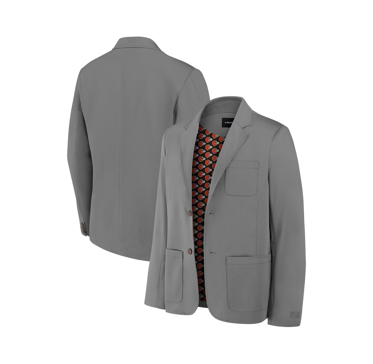 Men's Graphite Cleveland Browns Man-In-Motion Blazer