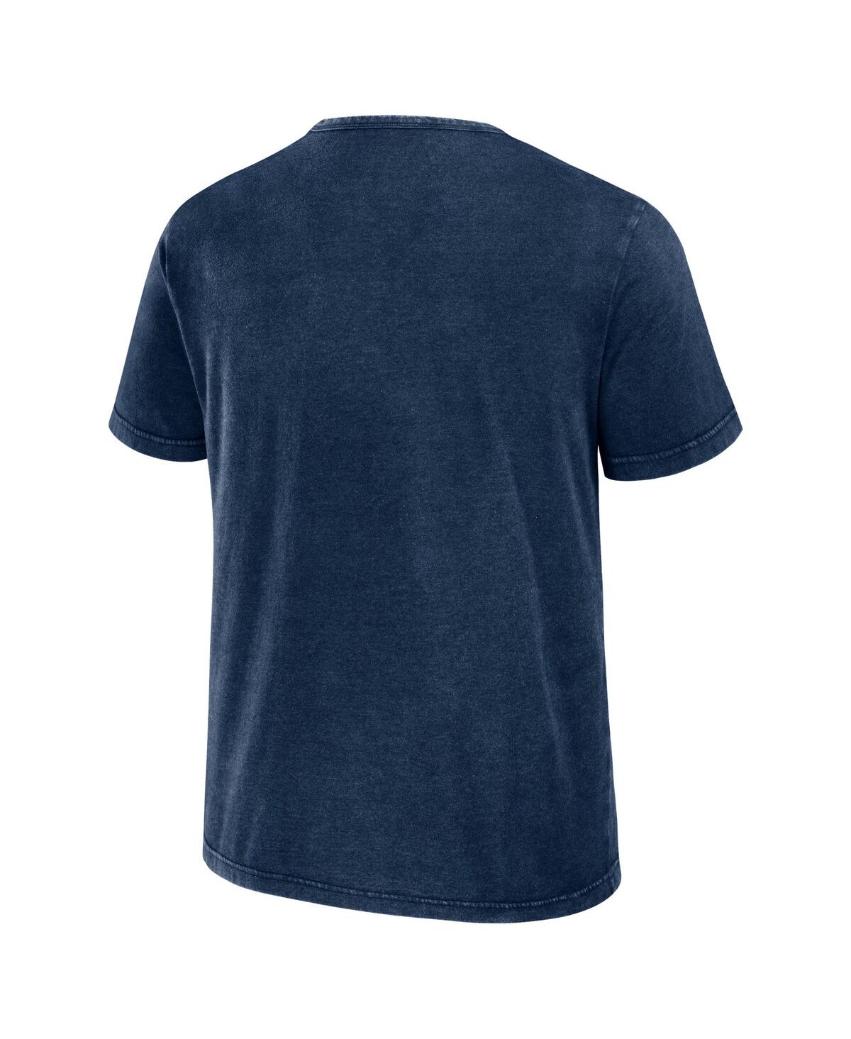 Fanatics Men's Navy Minnesota Twins Cooperstown Collection Washed T-shirt In Navy