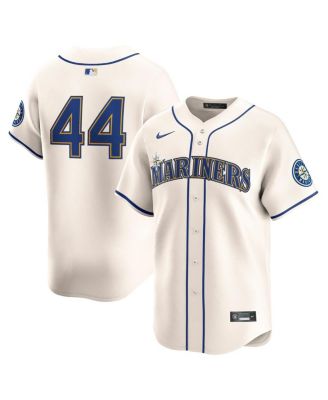 Nike - Men's Julio Rodriguez Cream Seattle Mariners Alternate Limited