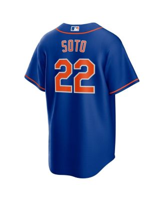 Men's Juan Soto New York Mets Home Replica Player Jersey