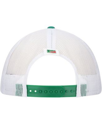 Men's White Mountain Dew Show Your Stripes Foam Trucker Adjustable Hat