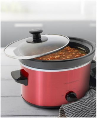2 Quart Oval Stainless Steel Slow Cooker
