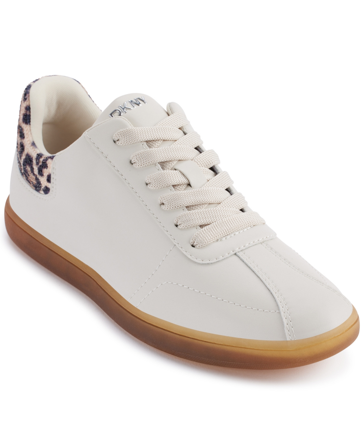 Dkny Seacliff Sneaker In Khaki Multi