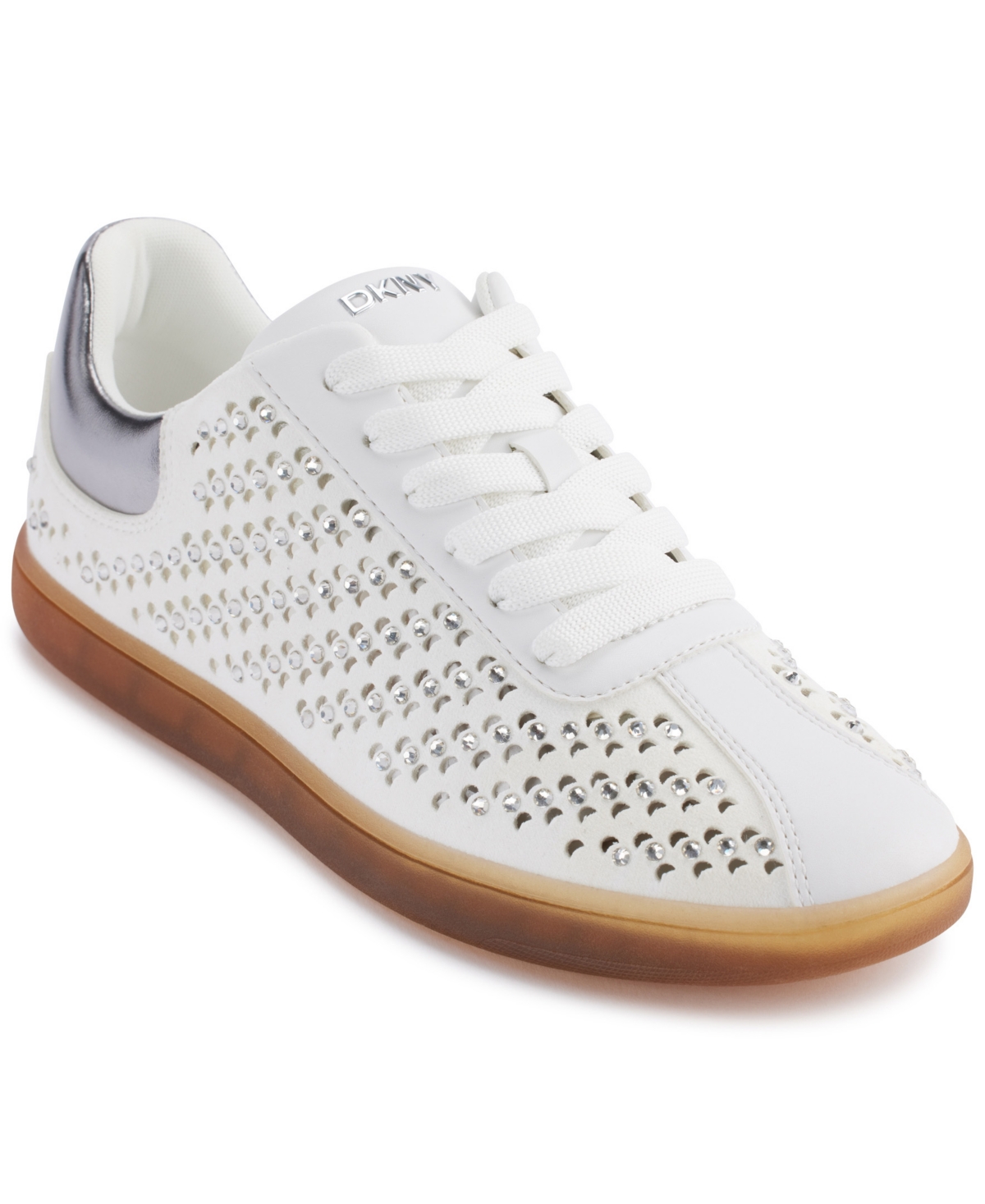 Dkny Women's Seacliff Embellished Sneakers In White