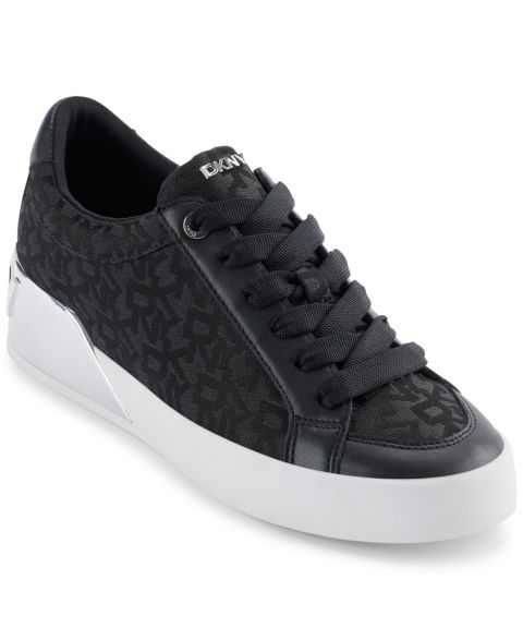 Женские кроссовки DKNY Maben Lace-Up, цвет: Чёрный