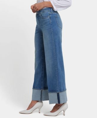Women's Teresa Wide Leg Wide Cuff Jeans