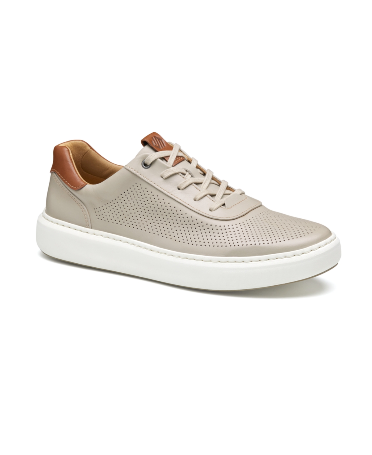 Men's Anders Perforated U-Throat Sneaker - Navy full grain